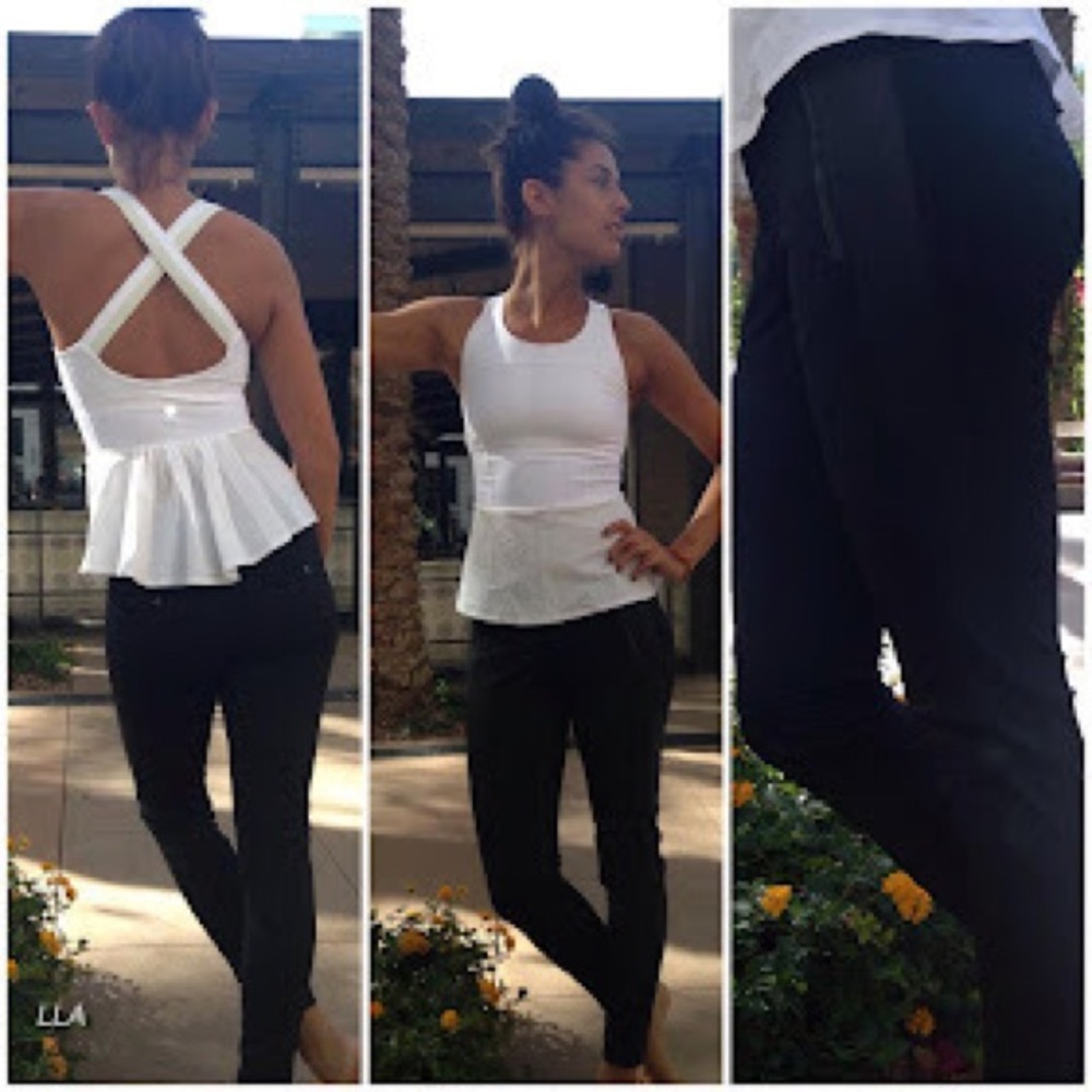 NWT RARE Lululemon Peplum Tank 8